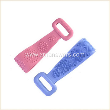 silicone washcloth towel pull back rub back artifact